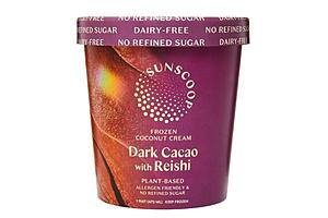 Sunscoop Dark Cacao With Reishi Non-Dairy Ice Cream