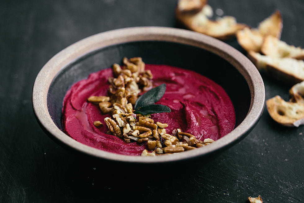 Vegan Pecan Roasted Beet Dip with Sage