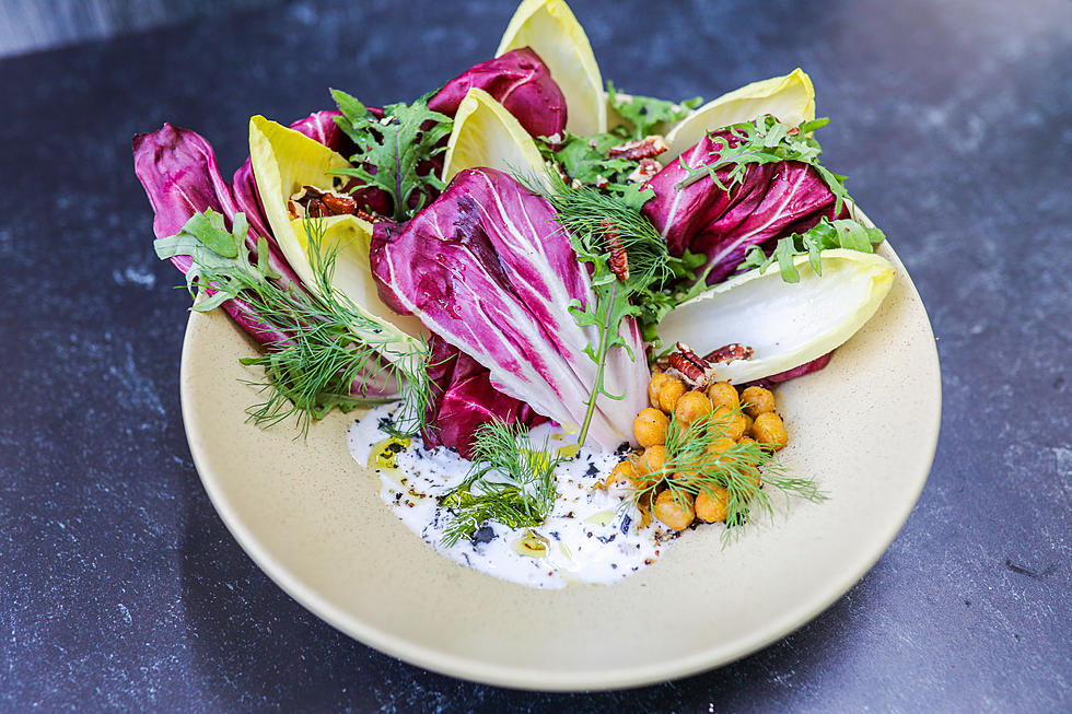 Chef Guy Vaknin’s Salad with Cumin Chickpeas & Coconut Tarragon Dressing