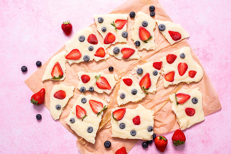 Easy Frozen Dairy-Free Yogurt Bark with Berries
