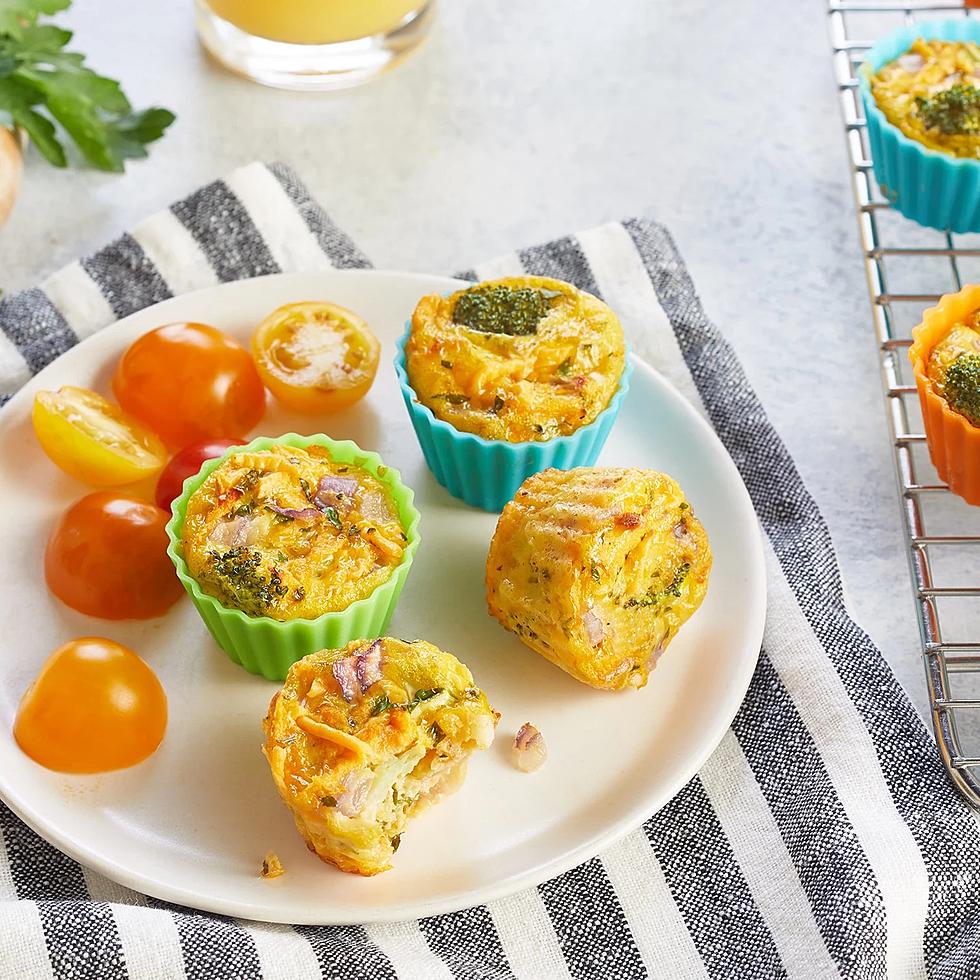 The Beet’s Plant-Based Diet Recipe: JUST Egg Mini Frittata Bites