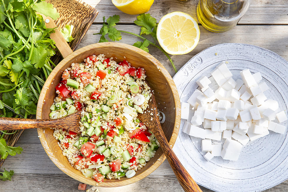 Greek Tabbouleh With Dairy-Free Feta Cheese