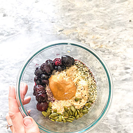 Triple Berry Protein Bowl