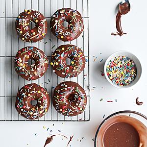 Chocolate Chia Donuts