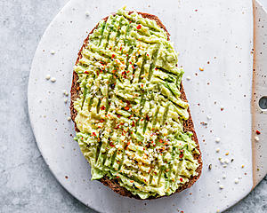 Classic Avocado Toast with a Spicy Kick