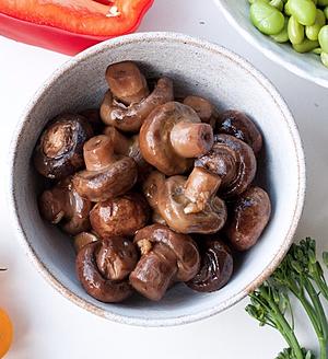 Mushrooms Marinated in Homemade Vinaigrette
