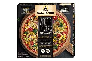 Sweet Earth’s Vegan Veggie Lover’s Frozen Pizza