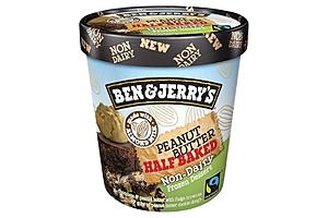 Ben & Jerry’s Peanut Butter Half Baked  Non-Dairy Ice Cream