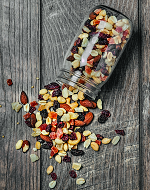 Homemade Trail-Mix with a Sweet Twist